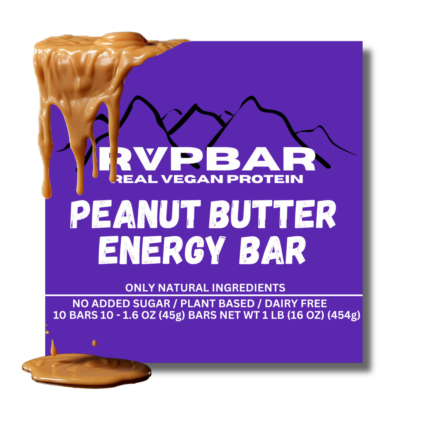 Peanut Butter Energy Bar 10 PACK