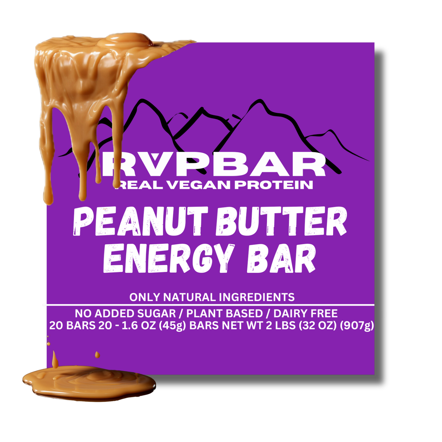 Peanut Butter Energy Bar 20 PACK